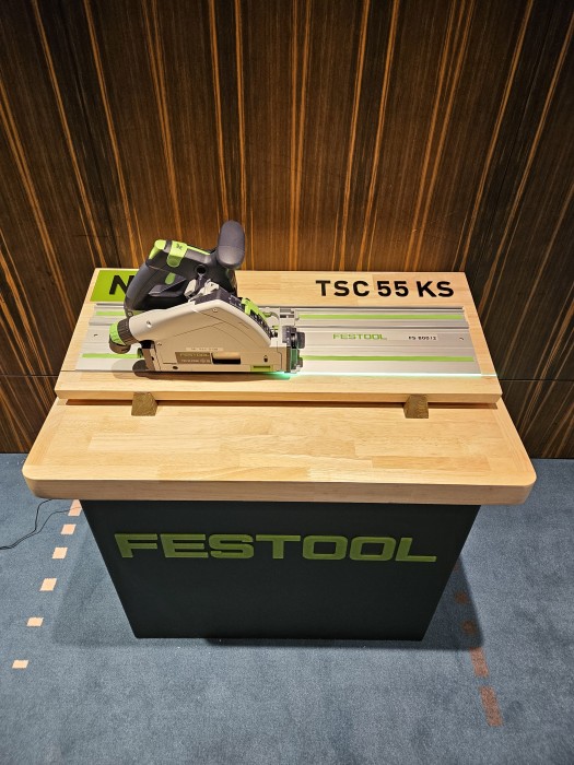 FESTOOL 공구 전시대 원목 맞춤 제작 이미지 1